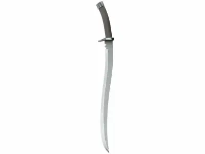 Saber 3 Low-poly 3D model