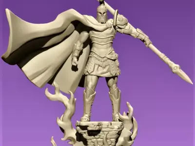 Ares God 3D print model