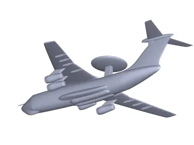 Ilyushin Il-76 3D model purchase
