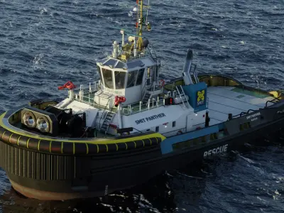 ASD Tug 3213 Smit Panther 3D model