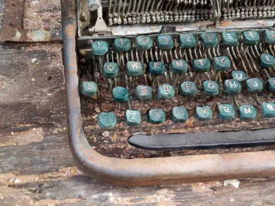 Vintage Typewriter 3d scan 3D model