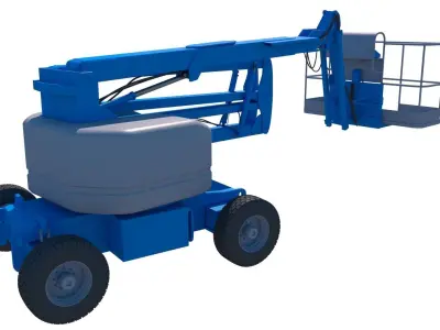manlift scissor lift 3D model