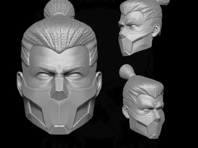 Blade 2099 Fan Art 3D Printable Files for Action Figures 3D print model