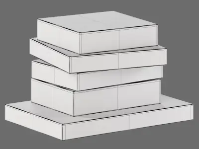 Board Games Pack 11 3D model