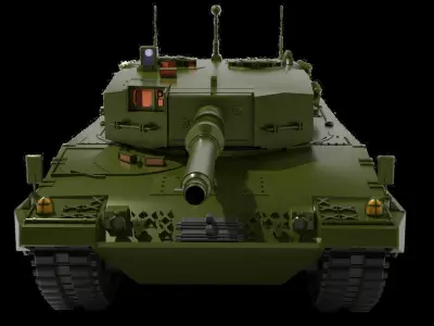Tank Leopard 3D model