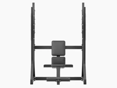 Technogym Olympic Military Bench Pure 3D model