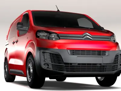 Citroen Jumpy L1 2017 3D model