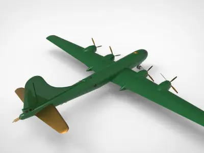  B-29 Superfortress 3D model