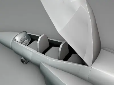 Indian Fighter Jet  Free low-poly 3D model