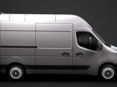 Renault Master L2H3 Van 2020 3D model