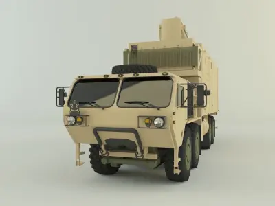 ASSY HEMTT A4 WITH LASER 3D model