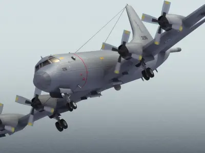 P-3 Orion RNoAF 3D model