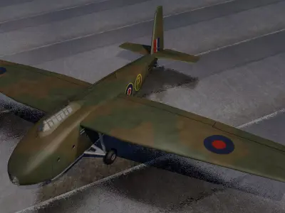 General Aircraft GAL-49 Hamilcar 3D model