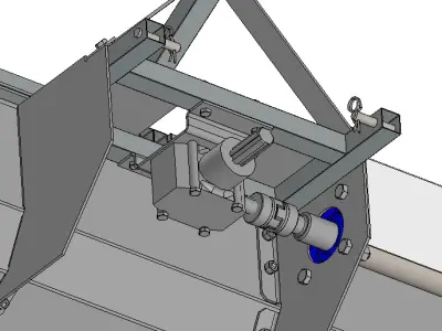 Concrete Mixer Bucket 3D model
