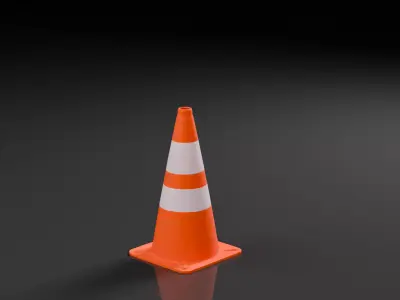 Industrial Construction Equipment Low Poly Asset Pack of 15 Low-poly 3D model