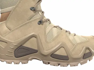 Military Boots Sandstorm 3D model
