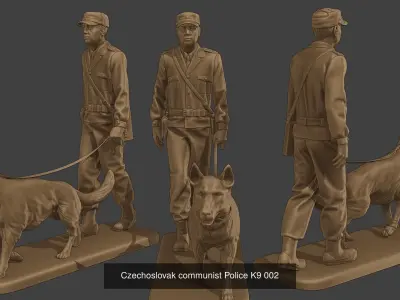 Czechoslovak communist Police K9 Pack 1