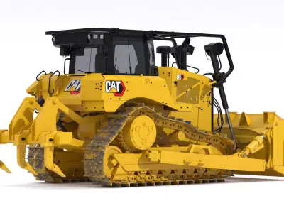 CAT Medium Dozers D6 Tier 4  Stage V 3D model