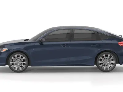 Generic Hatchback 01 3D model