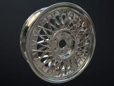 Car Rim 3D model by freealexluckyguy - PBR