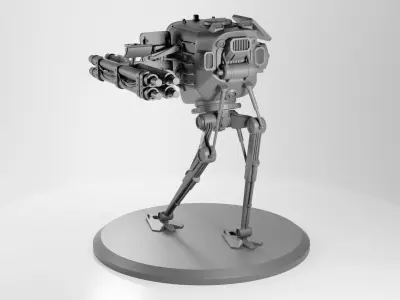 Fergus Imperial Military Mech Light Division 3D print model