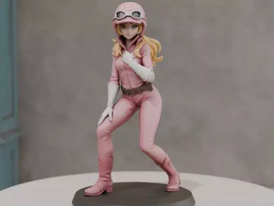 Penelope Pitstop 3D print model