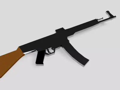 STG 44  - Low Poly model Free low-poly 3D model