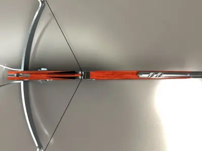 A medieval style crossbow 3D model