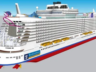 WONDER OF THE SEAS 3D model