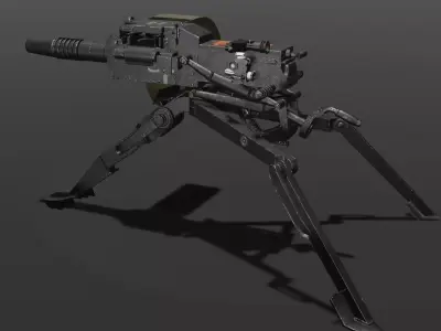 AGS-17 Flame - KBA-119  Low-poly 3D model