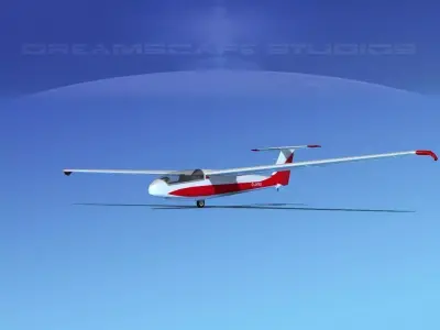 Letov Superblanik 3D model 3