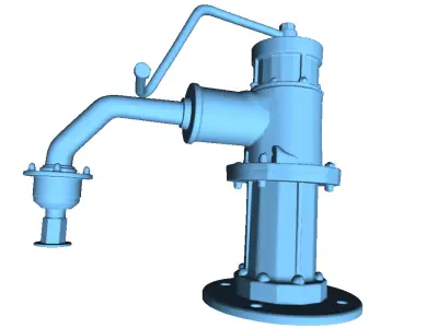 Water Transfer Pump 1 3D print model
