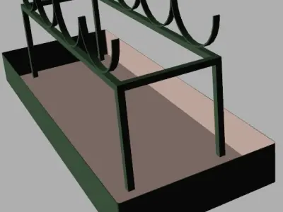rack for oil drums Free 3D model