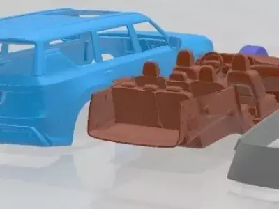 Nissan Patrol 2025 Printable Car 3D print model