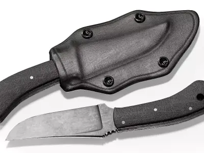 WK CRUSHER BELT KNIFE Low-poly 3D model