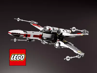LEGO SW X-Wing 3D model