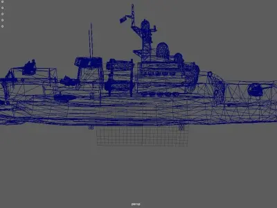 China Maritime Safety Administration ship China MSA 3d model  3D model