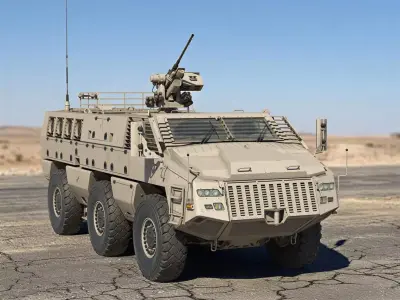 Mbombe 6x6 IFV 3D model