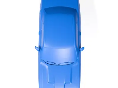 Dodge Challenger 3D print model