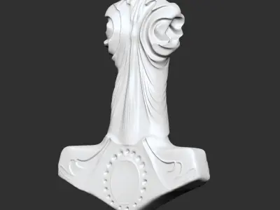 Viking Pendant Design Two 3D Printable 3D print model