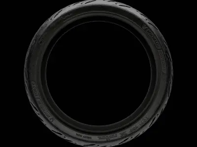 Michelin Road 6 Motorcycle Tires 3D model