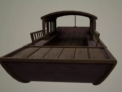 Boat Pack 03 Low-poly 3D model