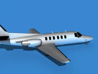 Cessna Citation 550 II Bravo V11 3D model