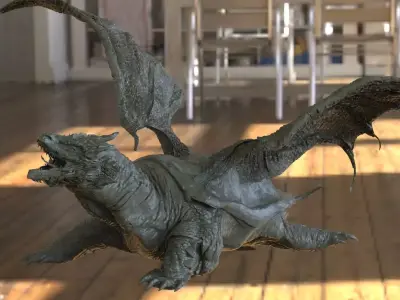 Turtle Dragon  3D model