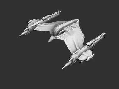 Spaceship 3D print model purchase