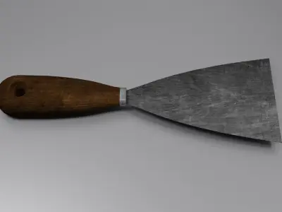 Spatula - Used look Free 3D model