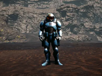 Scifi Soldiers Pack RTS - Special Ops Low-poly 3D model