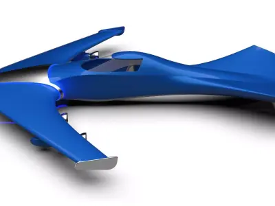 Space Ship 3D model shop