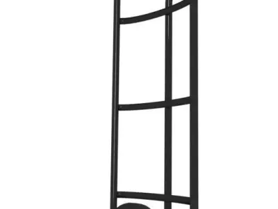 Two Wheeled Trolley 3D model