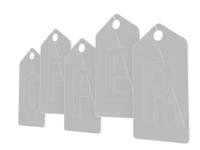 offer Low-poly 3D model